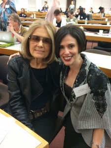 Gloria Steinem and Fraidy Reiss